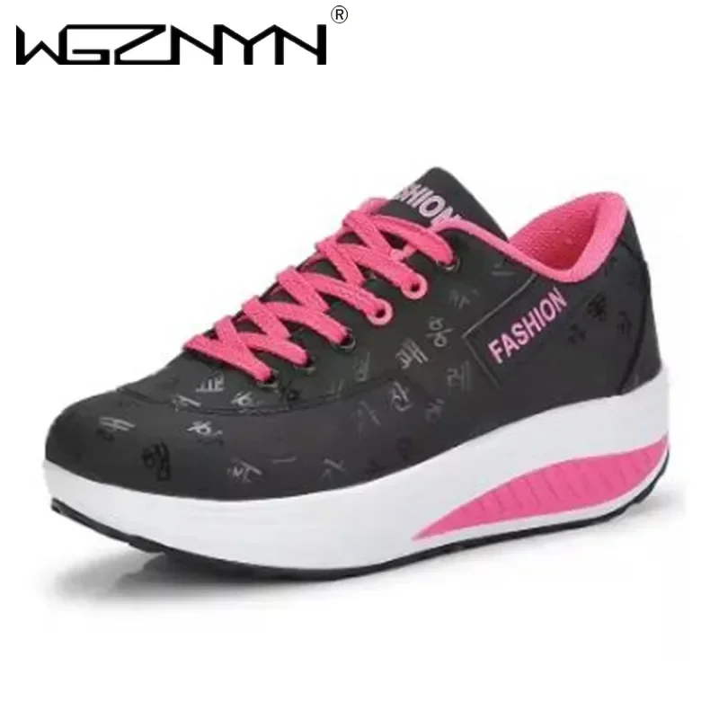 Luxury NEW Sneakers Women Rock - Wedge Espadrille Women 评论和价格