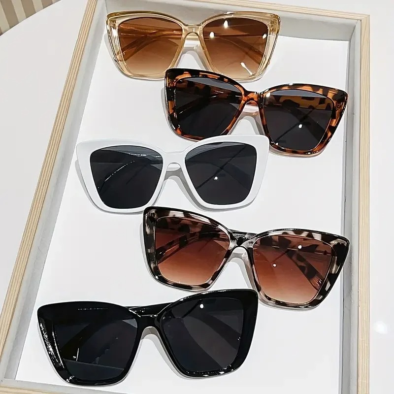 5 Pcs Women's Vintage Cat-Eye  - Sunglasses Cat Eye 评论和价格