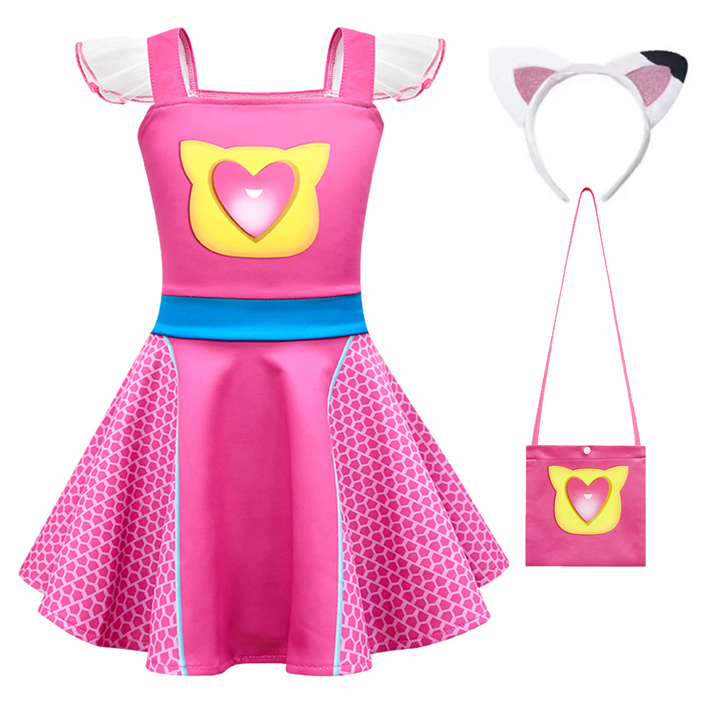 Super-lover-Kitties Girls Cosp - Headband Summer Knit 评论和价格